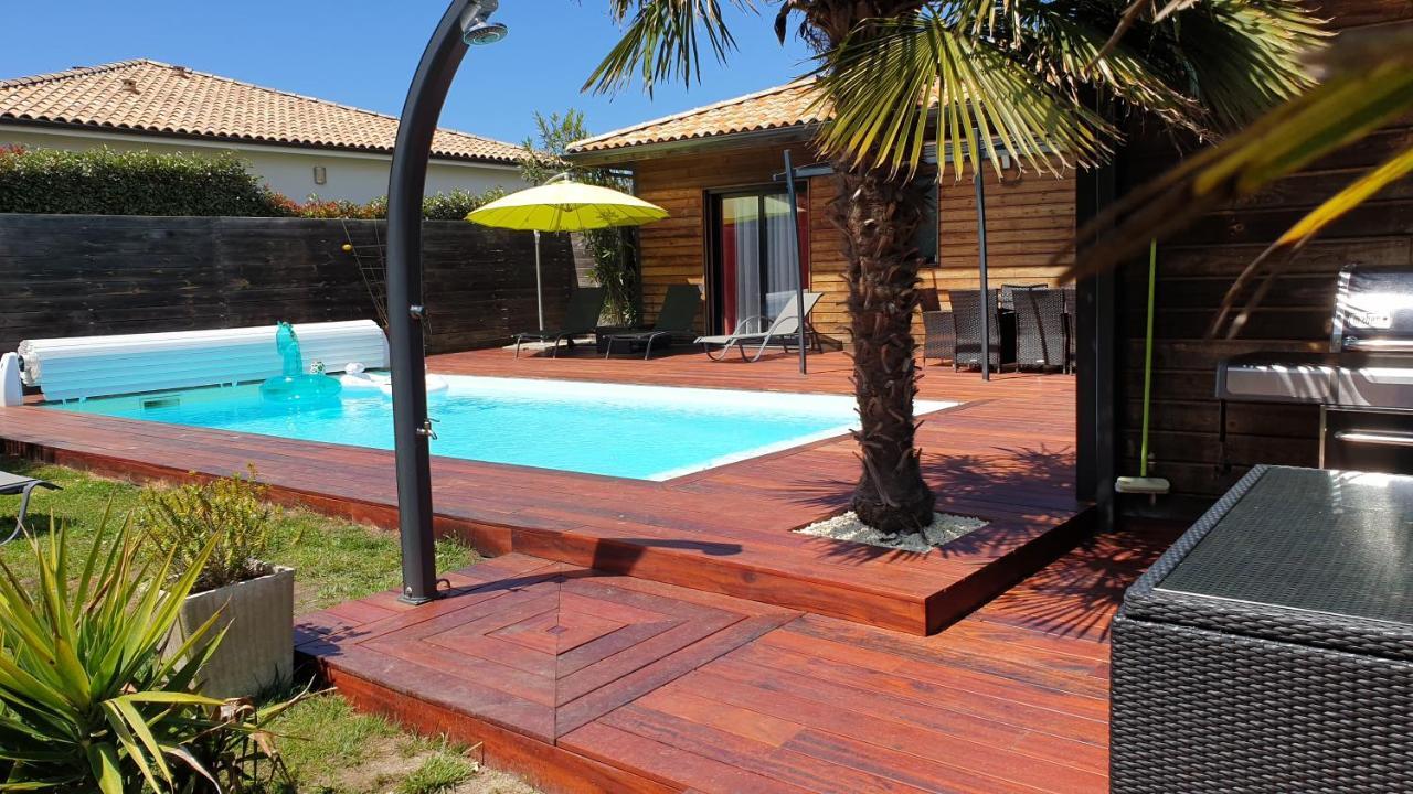 Villa Avec Piscine Chauffee Moliets-et-Maa Eksteriør bilde