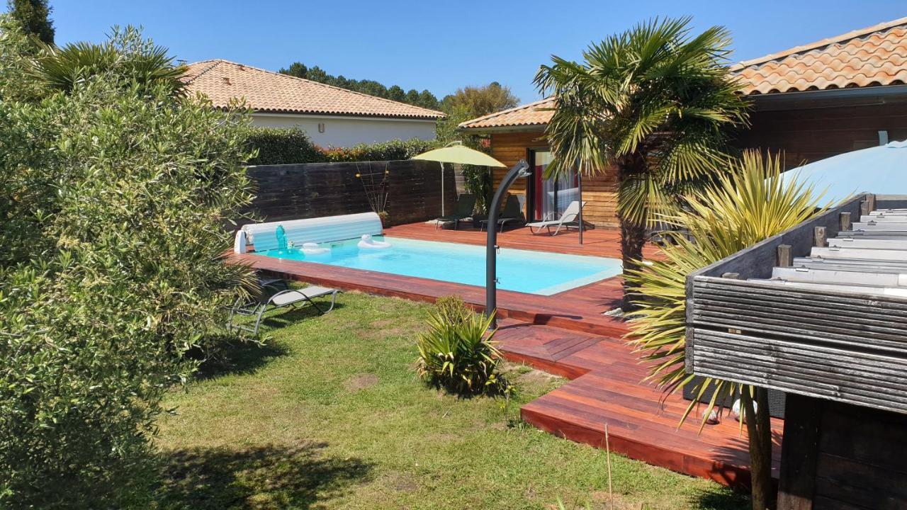 Villa Avec Piscine Chauffee Moliets-et-Maa Eksteriør bilde